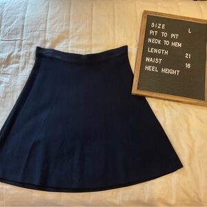 Vintage cabi navy Aline skirt